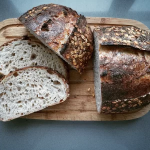 Multi-seed Sourdough Country Loaf by PRuK