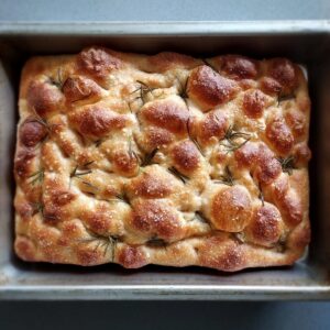 Rosemary and Sea Salt Sourdough Focaccia by PRuK