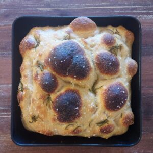 Rosemary and Sea Salt Sourdough Focaccia by PRuK